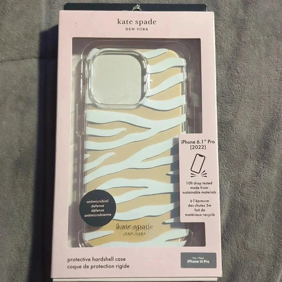 Kate Spade protective Hardshell Case iPhone 14 pro - Picture 2 of 4